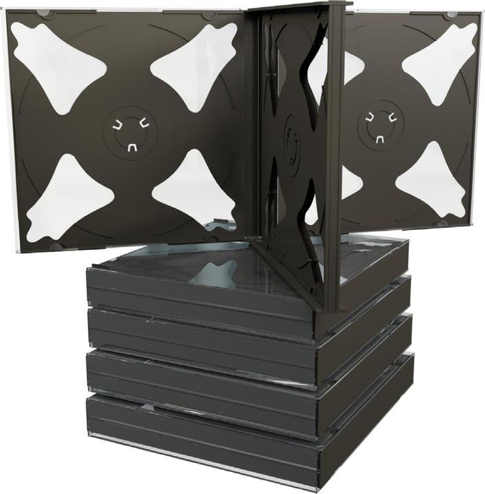 Actual product image MediaRange CD / DVD Retail Pack 4er Jewel Cases 5 Stk.