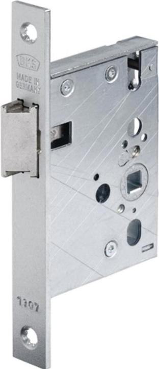 BKS Einsteck-Fallenschloss 1307 20/55/8 mm DIN links / rechts silberfarbig käntig (Einsteckschloss)