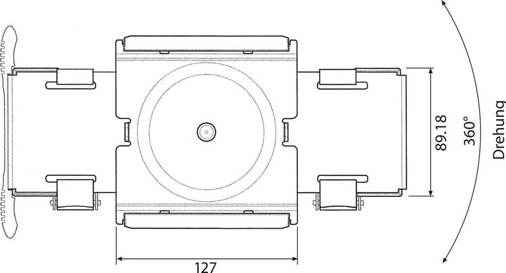 Produktbild Accuride PC-Halter