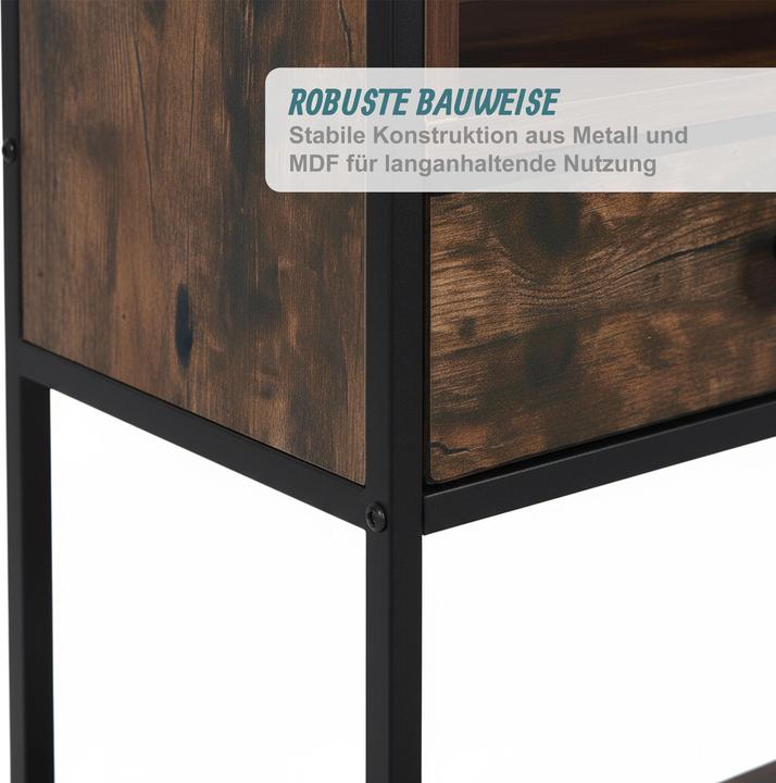 Image du produit Relaxdays Table (80 x 30 x 80 cm)