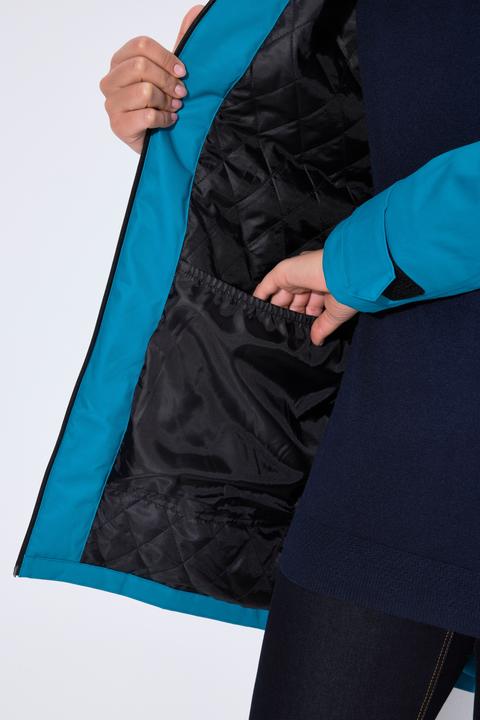 Produktbild Ulla Popken HYPRAR Funktionsjacke, wasserdicht, 2-Wege-Zipper (50, 52)