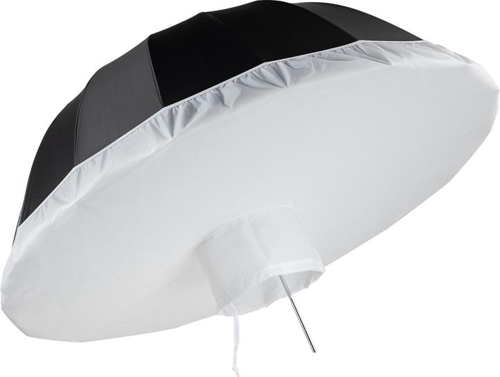 Walimex pro Parabol Reflexschirm schwarz/weiss Ø165cm Diffusor Lichtformer Foto (Diffusorkugel, 165 cm)