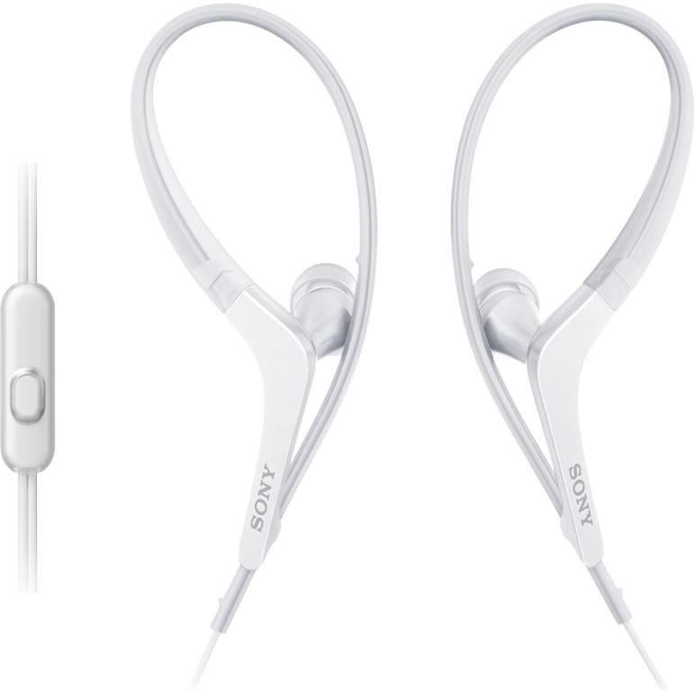 Sony Mdr-As410ap (keine Geräuschunterdrückung, Kabelgebunden), Kopfhörer, Weiss