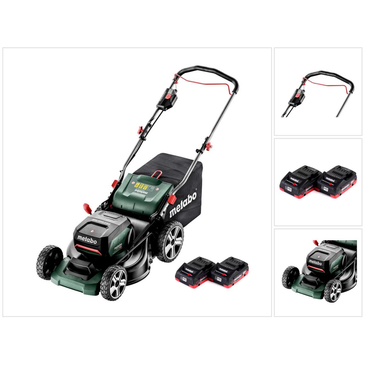 Thumbnail - Metabo, Rasenmäher, RM 36-18 LTX BL 46 Akku Rasenmäher 36 V ( 2x 18 V ) 46 cm Brushless + 2x Akku 4,0 Ah - ohne L (Akkub...