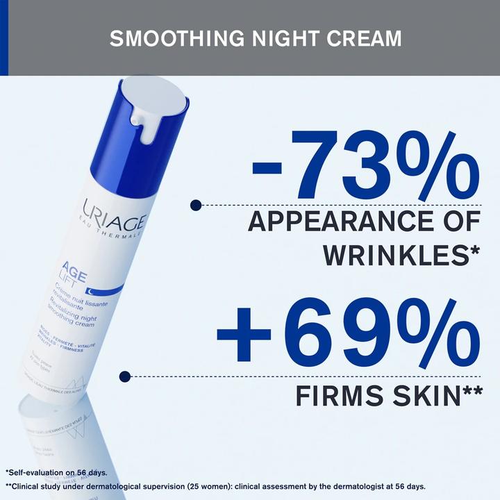 Immagine prodotto Uriage Age Lift Crema Levigante Notte Rivitalizzante (40 ml, Crema notte)
