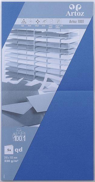 Actual product image Artoz 1001 qd folding card royal (310 x 155 mm, 220 g/m²)