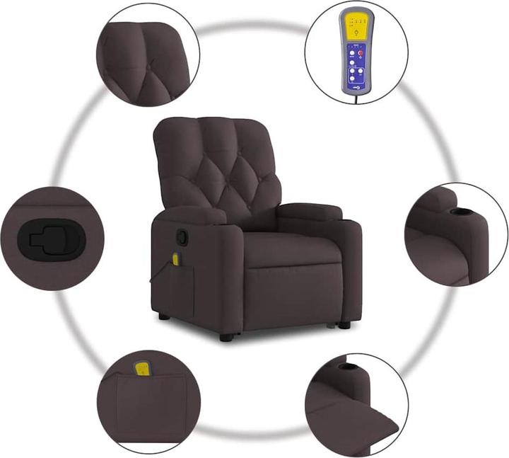 Produktbild vidaXL Massagesessel mit Aufstehhilfe
