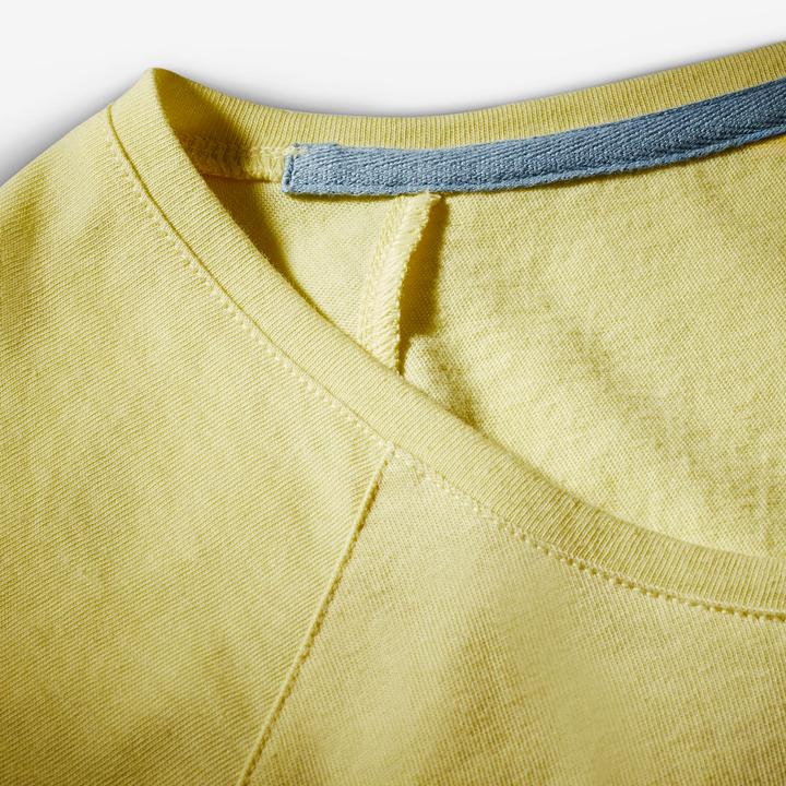 Image du produit Simond T-shirt d'escalade confortable femme, Vertika jaune, Montse Galbany (M)