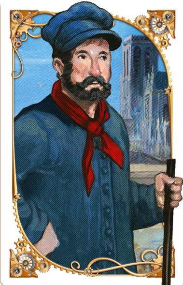 Actual product image Asmodée Ttr Ticket To Ride- France (English, French, German, Italian, 2 - 5 Players)