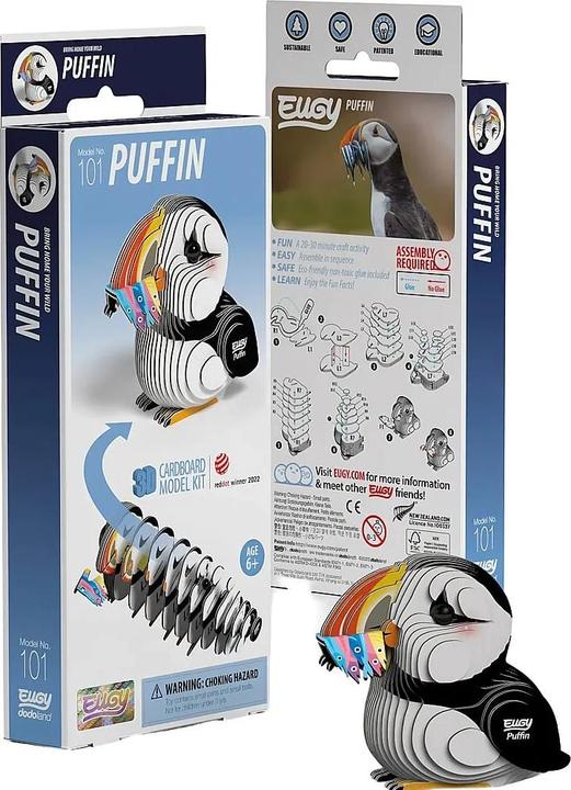 Produktbild Eugy 3D Bastelset Papageientaucher(MQ6)