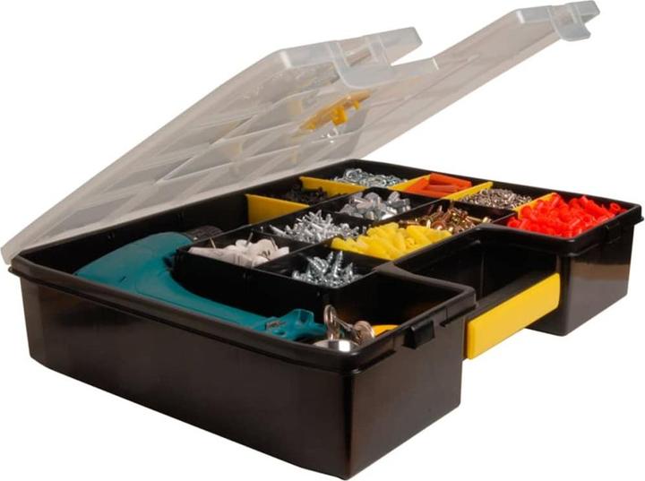 Actual product image Stanley Toolbox L with removable dividers
