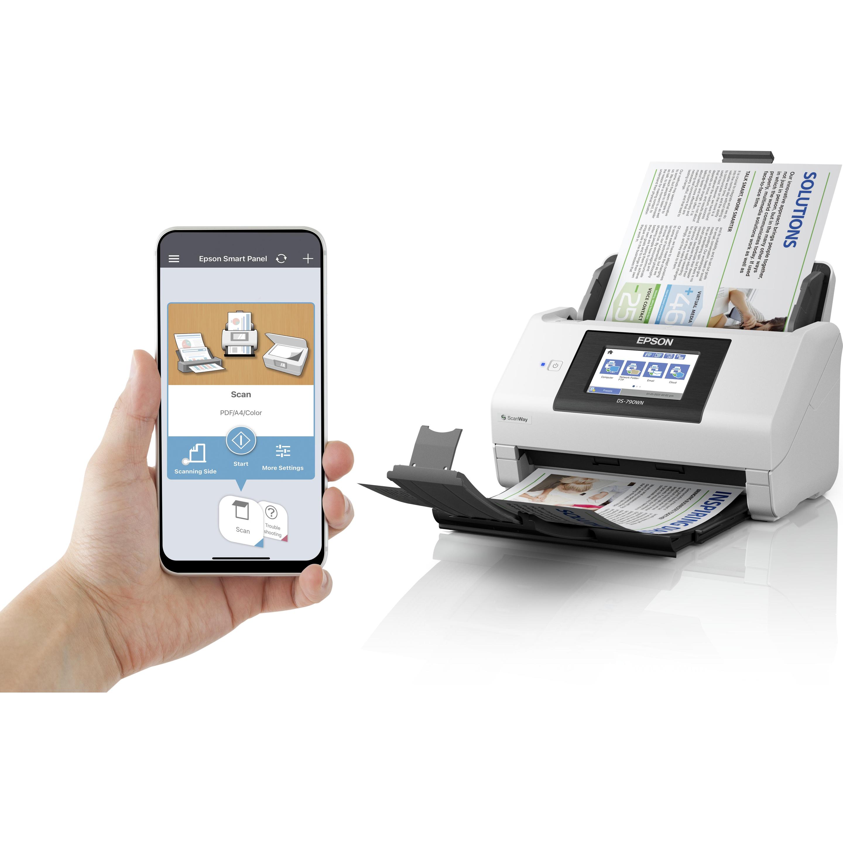 Thumbnail - Epson, Scanner, WorkForce DS-790WN (USB Host)