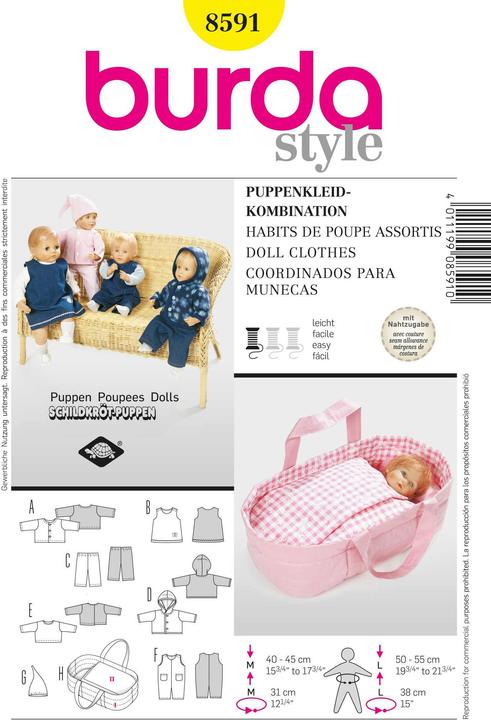 Actual product image Pattern doll dresses