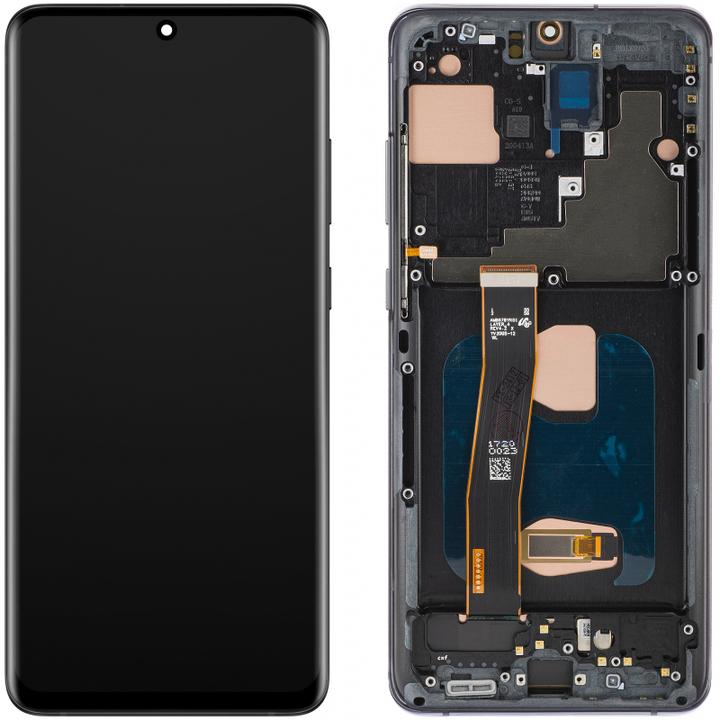 Immagine prodotto MP Display Unit für Samsung Galaxy S20 Ultra G988, OLED Version, Aftermarket, Schwarz (Display, Samsung Galaxy S20 Ultra)