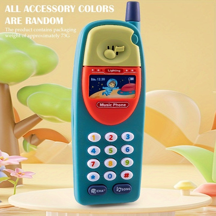 Produktbild Activity Board Early Learning Astronaut Phone Toy für kleine Kinder im Alter von 3-6 Jahren - Multifunktional