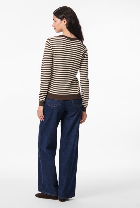 Actual product image Pieces Pcnora Ls O-Neck Knit Cardigan Noos Bc (XS)