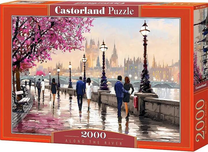 Actual product image Castorland Along the river 2000 pcs (2000 pieces)