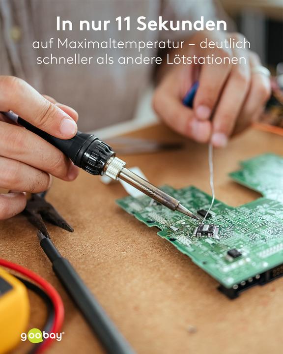 Actual product image Goobay Digitale Lötstation 70 W