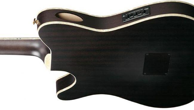 Actual product image Ibanez Tim Henson Signature TOD10N Transparent Black Flat rate elektrisch-akoestische klassieke gitaar (Classical guitar, Nyatoh wood, Sapeli wood, Spruce)