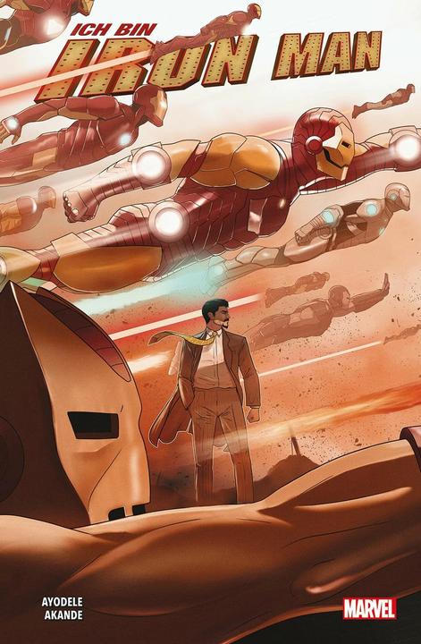 Actual product image Panini Ich bin Iron Man (German, Alexander Rösch, Dotun Akande, 2023)