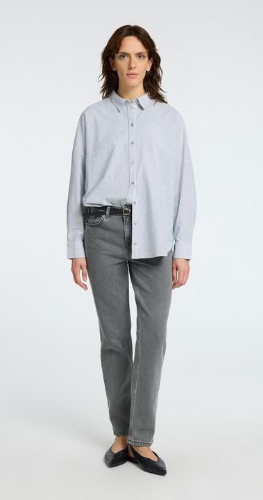 Produktbild Selected Femme Graue Straight Fit Jeans (W31/L32)