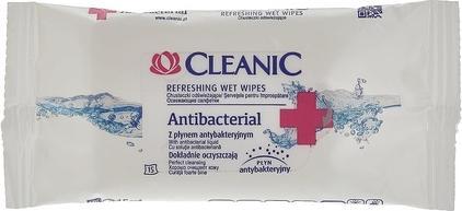 Image du produit Cleanic Propre, humide, antibactérien, 15 pièces (1x)