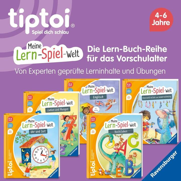 Actual product image tiptoi Meine Lern-Spiel-Welt - Buchstaben (German, Annette new farmer, Patrick Fix, 2023)