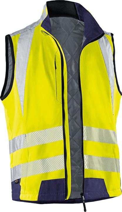 Actual product image Kübler Reflectiq waistcoat Psa 2 high visibility yellow/dark blue XL (XL)
