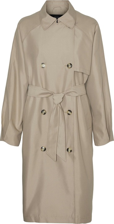 Produktbild Vero Moda Fly-Away Kragen Curve Mantel Trenchcoat (50)