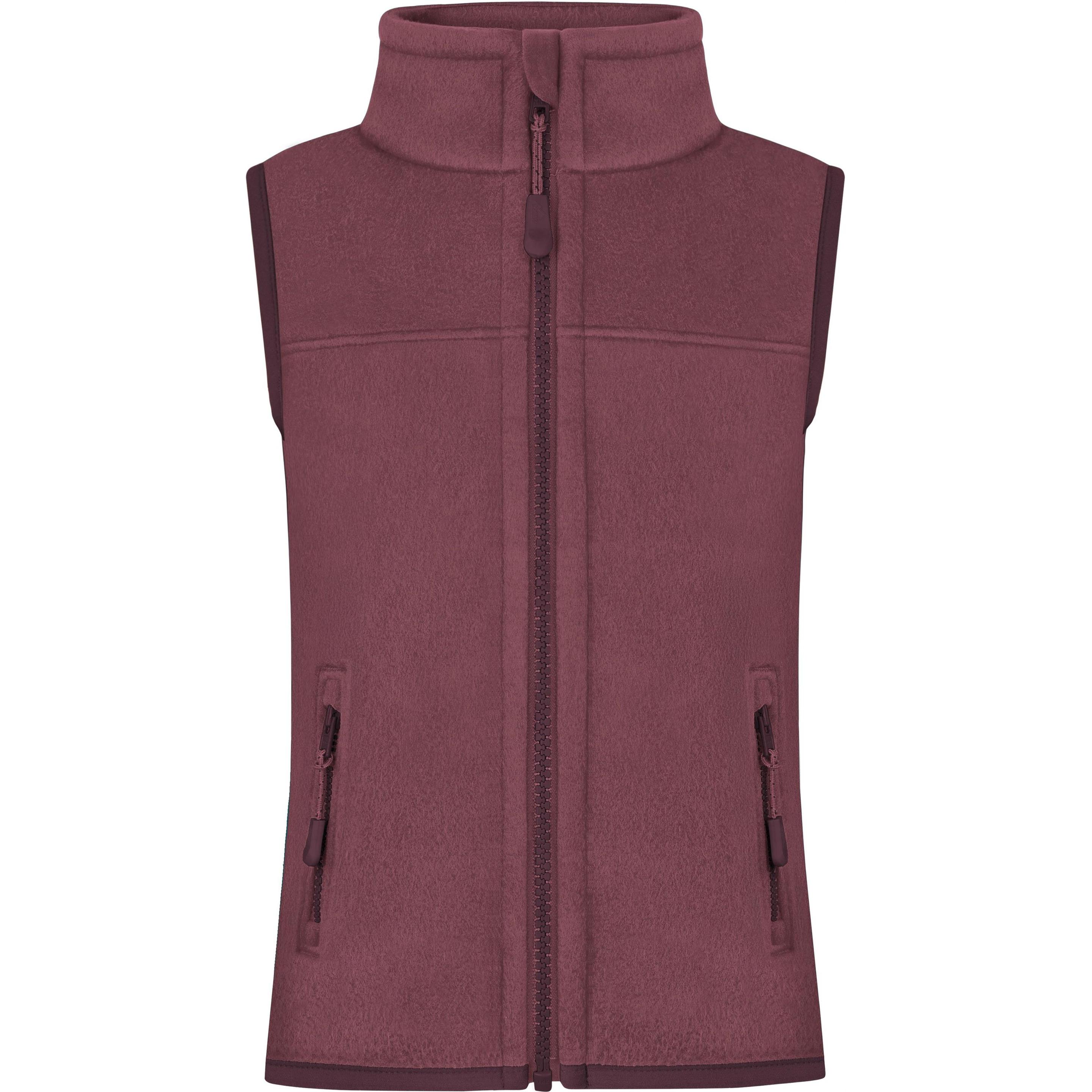 Normani, Herren, Weste, Kinder Fleeceweste „Kiana“ - 9671, Rot, (170, 176)