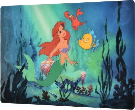 Produktbild Disney Ariel, Flounder, Sebastian Postkarte Lenticular (1 Stk.)