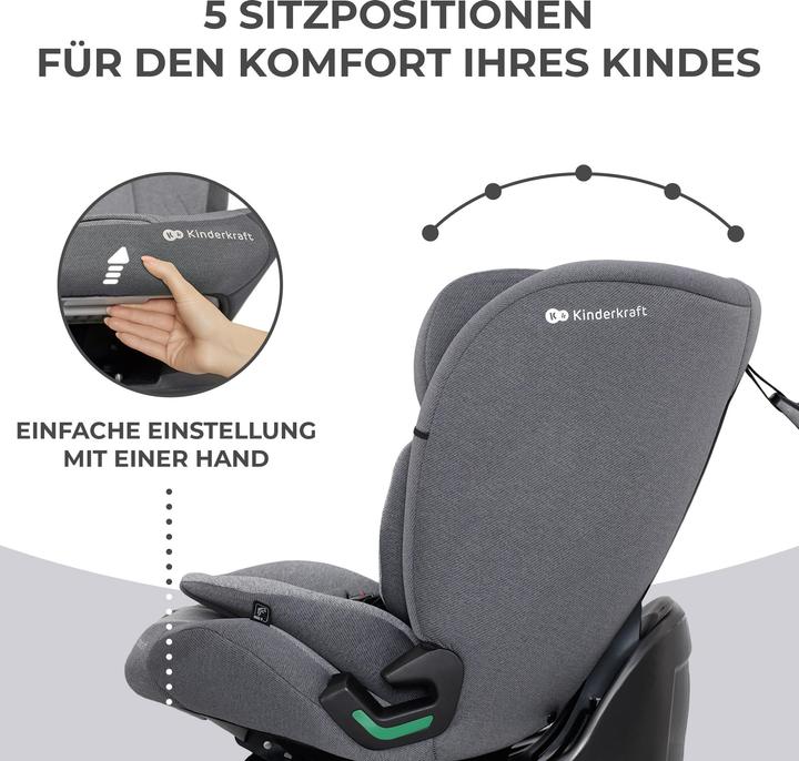 Immagine prodotto KinderKraft Oneto3 (Seggiolino per bambini, ECE R129/i-Size Standard)