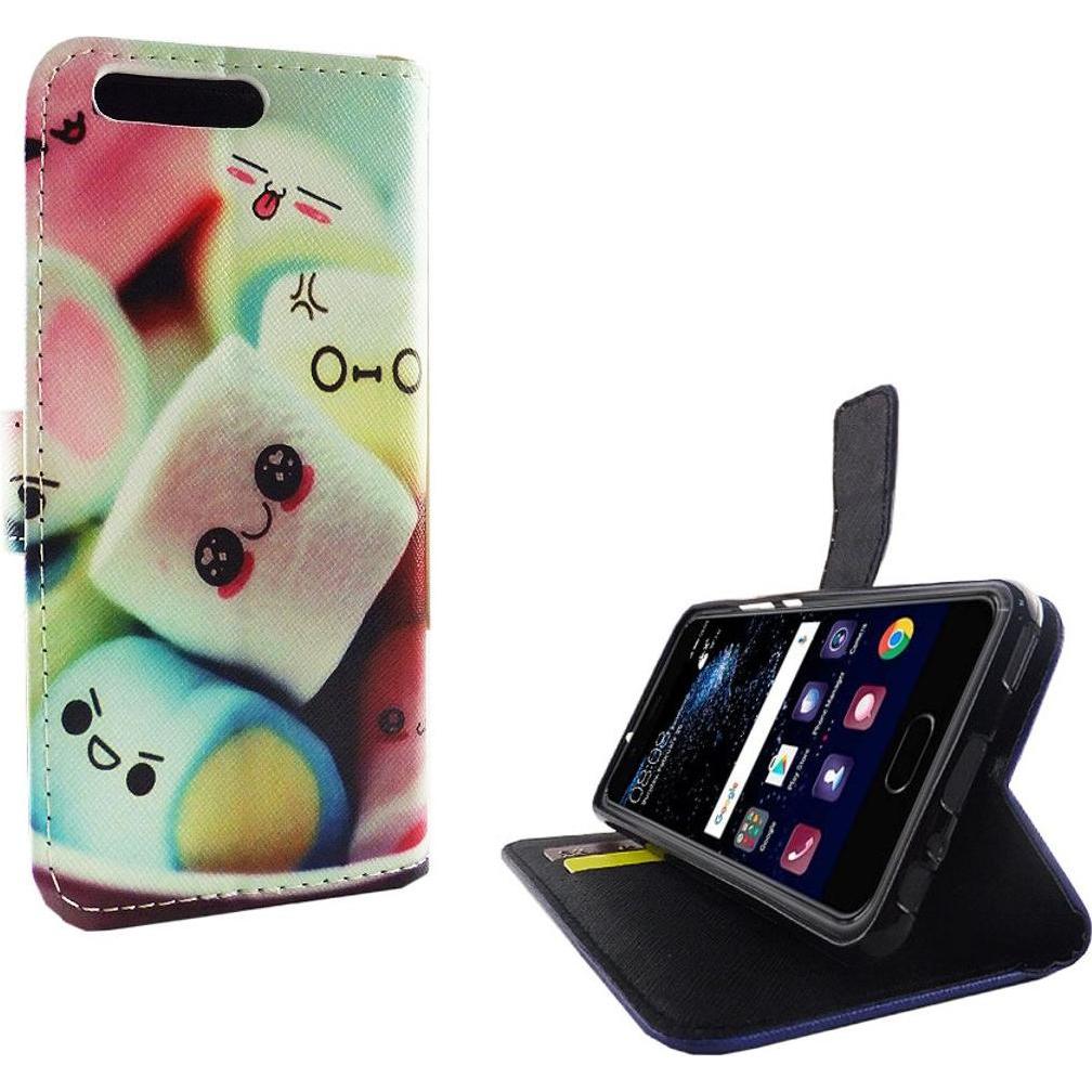 König Design Schutz Handy Hülle für Huawei P10 Case Cover Tasche Wallet Etui Handyhülle Neu (Haier P10), Smartphone Hüll...