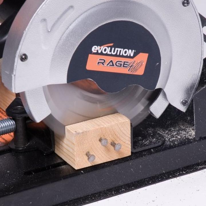 Actual product image Evolution Rage 4 Multi-Material Miter Saw