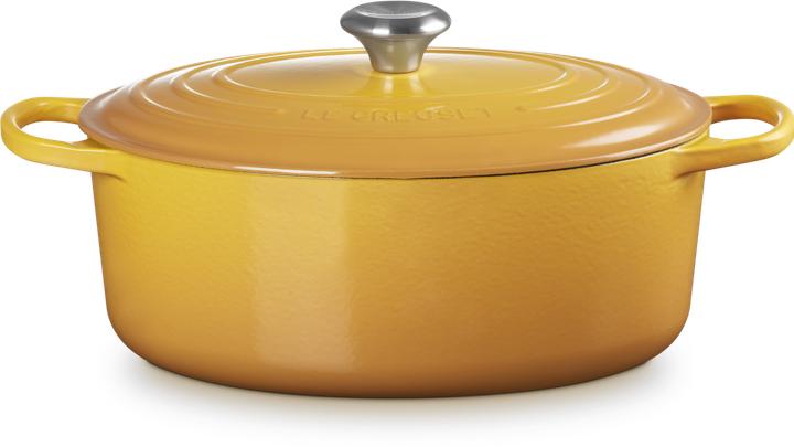 Produktbild Le Creuset Bräter Signature oval 31 cm Nectar (Gusseisen)