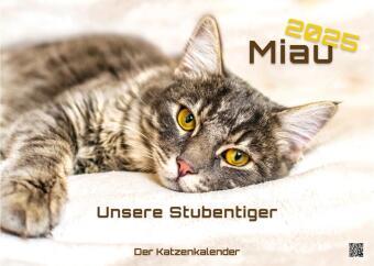 Produktbild Miau - Unsere Stubentiger - Der Katzenkalender - 2025 - Kalender DIN A3 (A3)