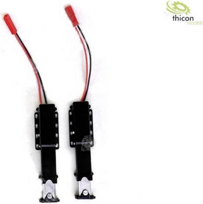Actual product image Thicon Models Trailer supports electric pair of metal