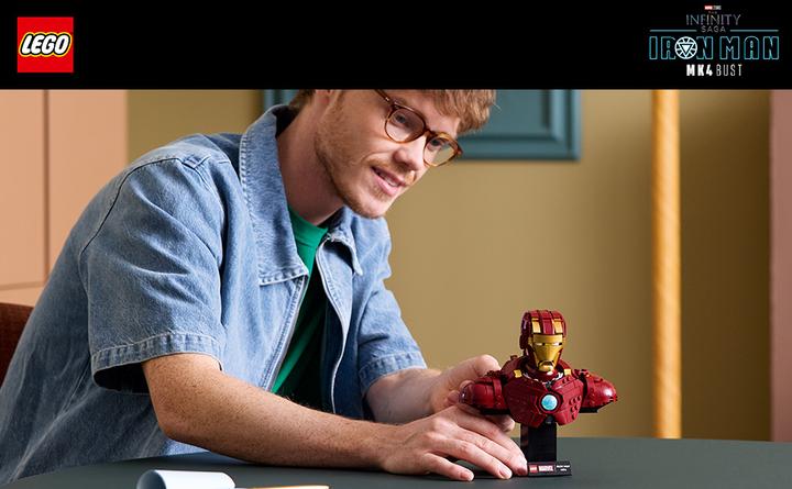 Actual product image LEGO Iron Man MK4 (LEGO Marvel)
