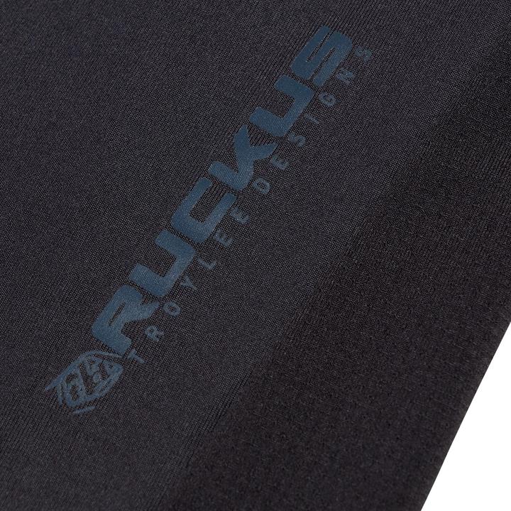 Actual product image Troy Lee Designs Ruckus Long Sleeve Ride Tee, Burn Out, carbon, XXL (XXL)