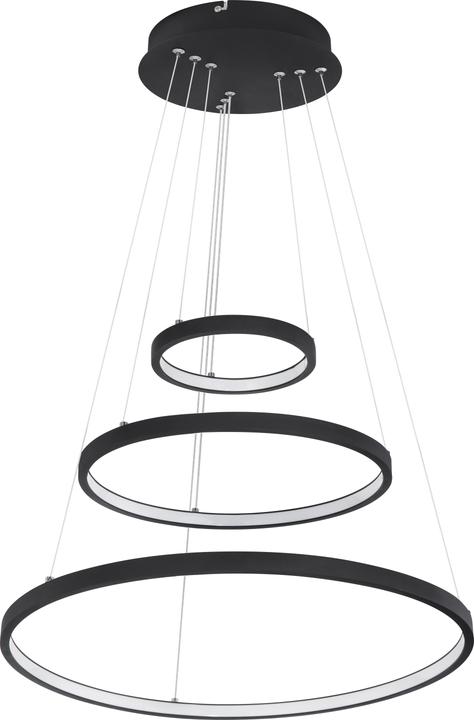 Produktbild Globo Hängeleuchte Ralph schwarz matt 1xLED (6100 lm)