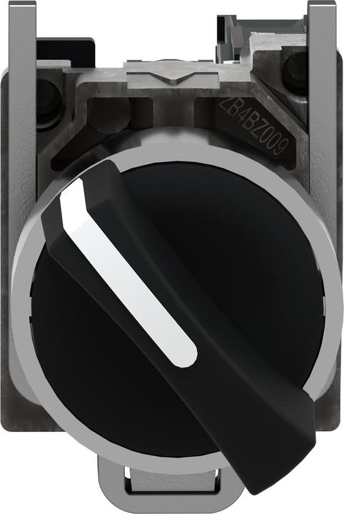 Produktbild Schneider Electric Selector Switch 2Pos Black Spring return