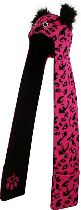 Actual product image Dare2b Childrens/Kids Snowplay Leopard Print 3 in 1 Hat Scarf