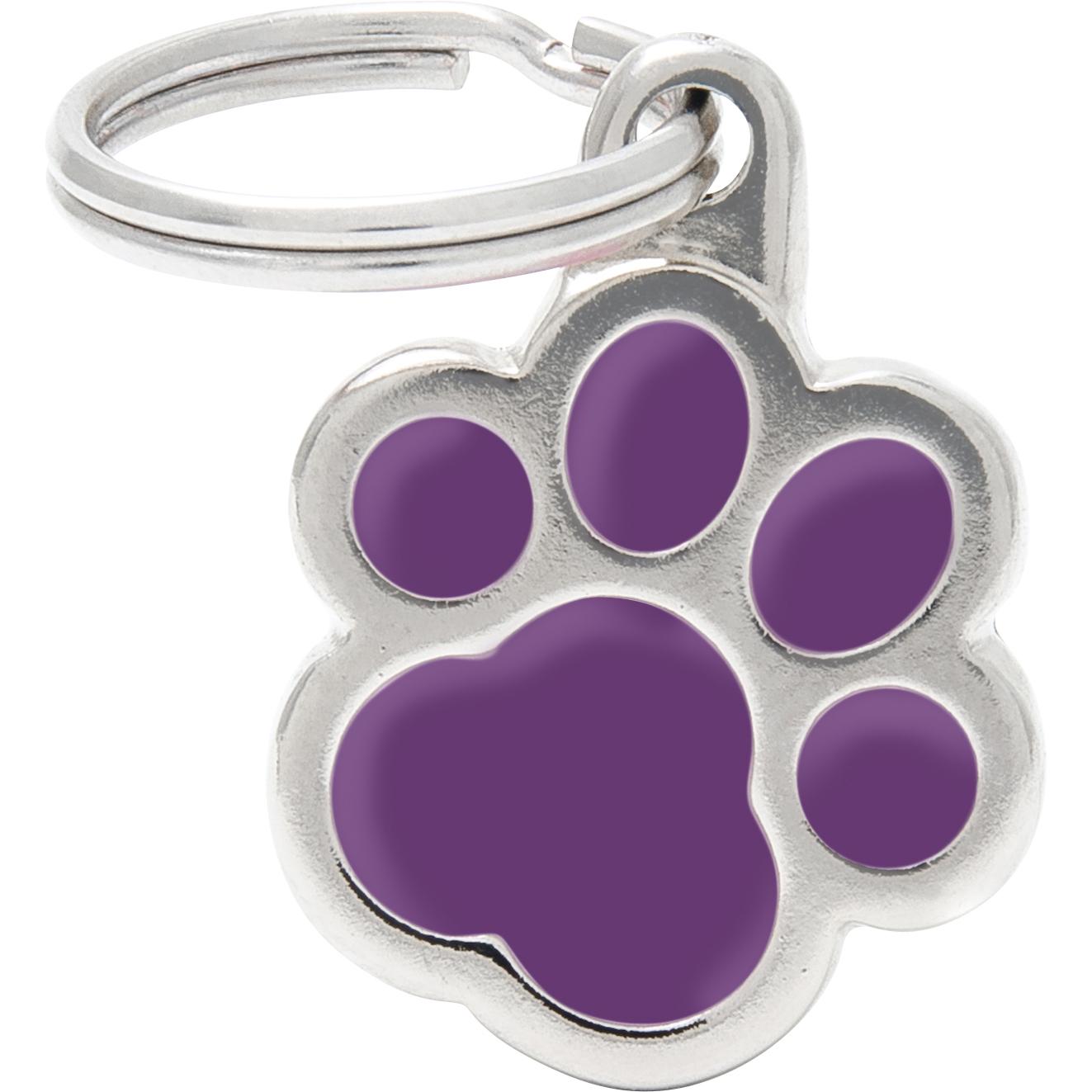 Myfamily MyFa tegn classic, pote lille, viola (Cane), Collare + Guinzaglio