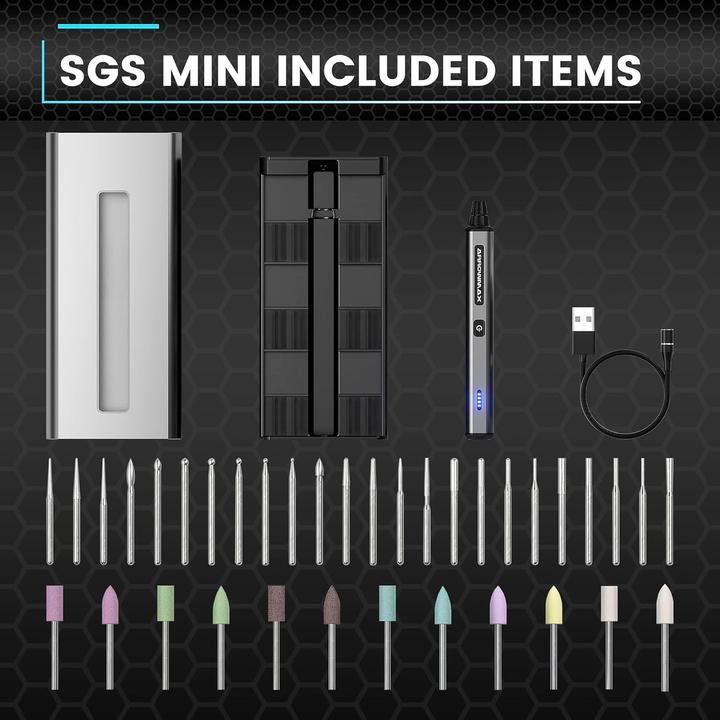 Actual product image Arrowmax SGS MINI Gravierstift mit 36 Bits