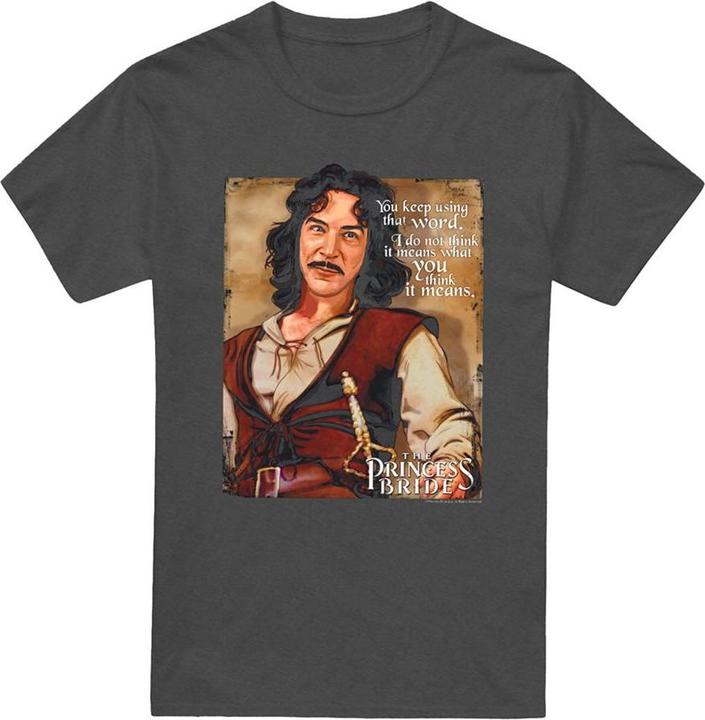 Produktbild The Princess Bride Word TShirt meliert (M)