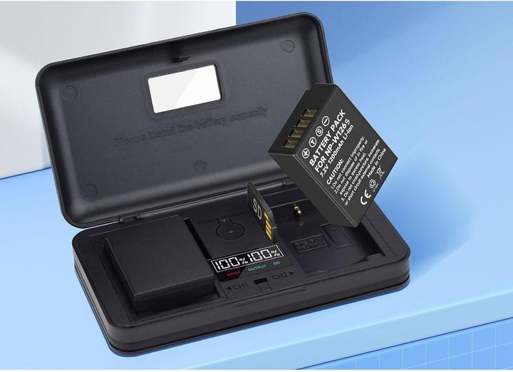 Image du produit McoPlus Duocharger USB NP-W126 SD (816024) (Chargeur de batterie d'appareil photo)