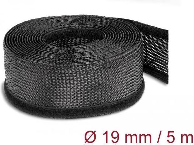 Actual product image Delock Cable conduit 5mx19mm, with velcro fastener (Cable conduit, 500 cm)