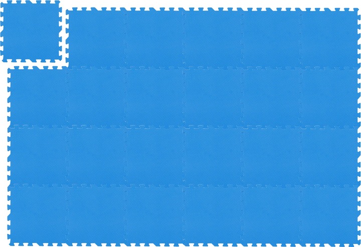 Actual product image Relaxdays 24tlg. Bodenmatte (1 cm)