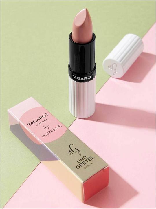 Produktbild Und Gretel Berlin Lips - TAGAROT VEGAN Lipstick by Marlene Powder Rose (Power Red)