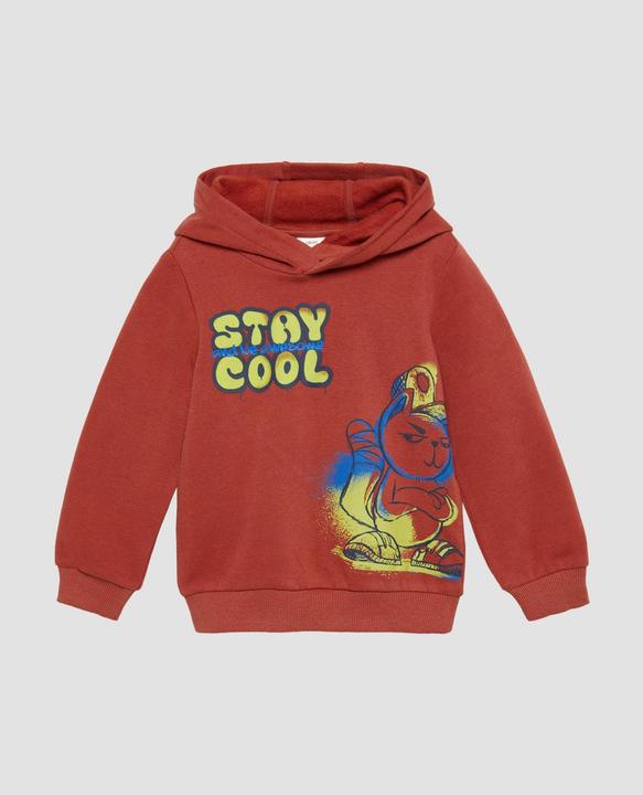 Immagine prodotto S.Oliver Sweatshirt Wärmendes Kapuzen-Sweatshirt mit Frontprint (92)